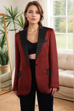 Blazer de mujer Rust Peak Solapa Un Botón