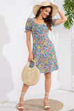 Vestido casual de verano estampado floral