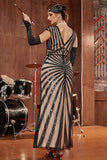 Sirena lentejuela Gatsby 1920s Flapper Dress