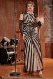 Sirena lentejuela Gatsby 1920s Flapper Dress