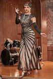 Sirena lentejuela Gatsby 1920s Flapper Dress