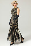 Sirena lentejuela Gatsby 1920s Flapper Dress