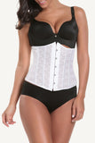 Hebilla de encaje negro Control de cintura Shapewear