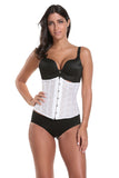 Hebilla de encaje negro Control de cintura Shapewear