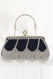 Bolso de fiesta black Beaded Fringes