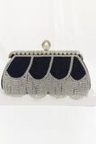 Bolso de fiesta black Beaded Fringes