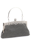 Bolso de mano de noche Black Sparkly Sparkstone